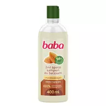 Hajsampon, 400 ml, BABA "2in1", mandula