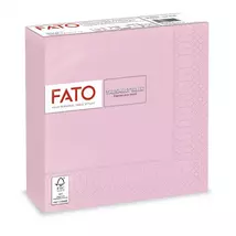Szalvéta, 1/4 hajtogatott, 33x33 cm, FATO "Smart Table", rózsaszín
