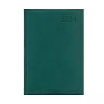 Naptár, tervező, B6, napi, TOPTIMER "Traditional", zöld