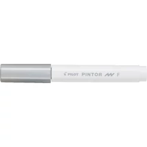 Dekormarker, 1 mm, PILOT "Pintor F", ezüst