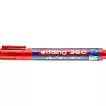 Tábla- és flipchart marker, 1,5-3 mm, kúpos, EDDING "360", piros