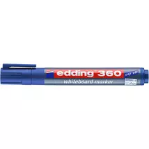 Tábla- és flipchart marker, 1,5-3 mm, kúpos, EDDING "360", kék