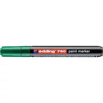 Lakkmarker, 2-3 mm, EDDING "790", zöld