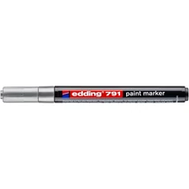 Lakkmarker, 1-2 mm, EDDING "791", ezüst