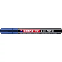 Lakkmarker, 1-2 mm, EDDING "791", kék