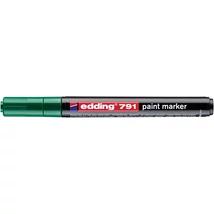 Lakkmarker, 1-2 mm, EDDING "791", zöld