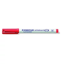 Táblamarker, 1 mm, M, kúpos, STAEDTLER "Lumocolor 301", piros