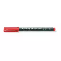 Alkoholos marker, OHP, 0,4 mm, STAEDTLER "Lumocolor® 313 S", piros