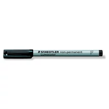 Alkoholmentes marker, OHP, 0,6 mm, STAEDTLER "Lumocolor® 316 F", fekete