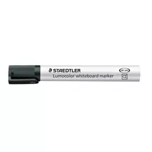 Táblamarker, 2 mm, kúpos, STAEDTLER "Lumocolor® 351", fekete