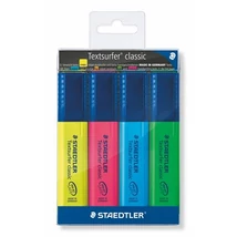 Szövegkiemelő készlet, 1-5 mm, STAEDTLER "Textsurfer Classic 364", 4 különböző szín