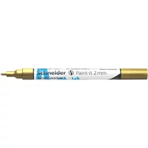 Dekormarker, akril, 2 mm, SCHNEIDER "Paint-It 310", arany