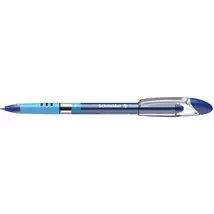 Golyóstoll, 0,3 mm, kupakos, SCHNEIDER "Slider Basic F", kék