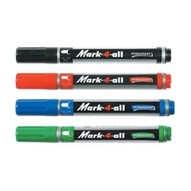 Alkoholos marker, 1,5-2,5 mm, kúpos, STABILO "Mark-4-all", zöld