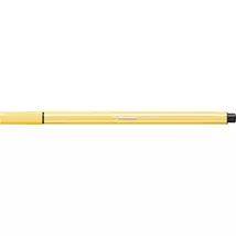 Rostirón, 1 mm, STABILO "Pen 68", sárga