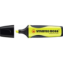 Szövegkiemelő, 2-5 mm, STABILO "Boss Executive", sárga