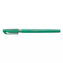 Golyóstoll, 0,38 mm, kupakos, STABILO "Excel", zöld