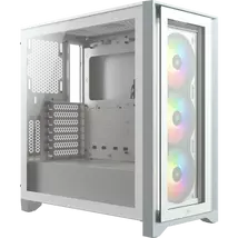 CORSAIR iCUE 4000X RGB számítógépház, fehér