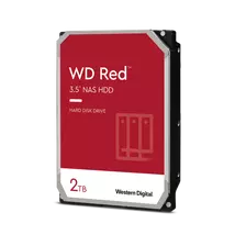 Western Digital HDD 2TB Red 3,5" SATA3 5400rpm 256MB - WD20EFAX