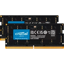 Crucial 64GB [2x32GB 4800MHz DDR5 CL46 SODIMM]
