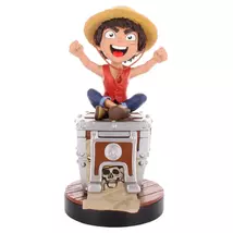 Luffy One Piece Cable Guy Telefon/Kontroller tartó figura (Platform nélküli)