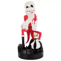 Nightmare Before Christmass Jack in Santa Suit Cable Guy Telefon/Kontroller tartó figura (Platform nélküli)