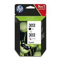 HP X4D37AE No.302 fekete+színes eredeti tintapatron multipack