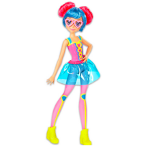 Barbie Videojáték kaland: szívecske szemüveges figura
