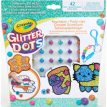 Crayola: Glitteres Dekorgyöngyök - kulcstartó készítő készlet