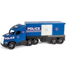 Wader Magic Truck Rendőrkamion fluoreszkáló lámpákkal 81cm
