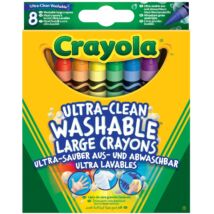 Crayola Extra kimosható zsírkréta - 8 darabos