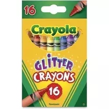 Crayola Csillámos zsírkréta 16 db-os