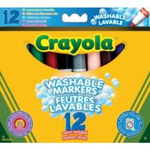 Crayola 12 db vastag extra kimosható filctoll
