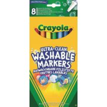 Crayola: Extra-kimosható vékony filctoll 8 db