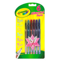 Crayola: 6 darabos csillámos zselés toll