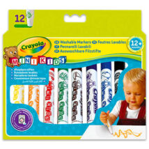Crayola Mini Kids: 12 db tompa hegyű filctoll