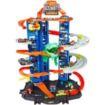 Mattel Hot Wheels: T-rex ultimate garázs kisautóval - 90 cm