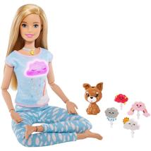 Barbie: Meditációs baba kutyussal, fény- és hanghatásokkal