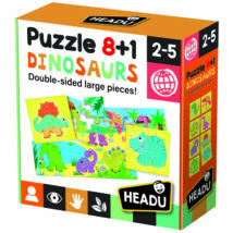 Headu: 8+1 kétoldalas puzzle - dinoszauruszok