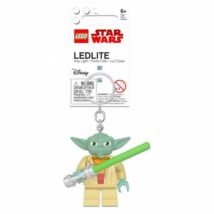 Star Wars Yoda fénykarddal világító kulcstartó