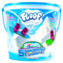 Floof! Hópehely gyurma: Snowboard Park készlet - 35g