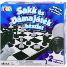 Sakk és dámajáték készlet