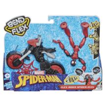 Bosszúállók Bend and Flex Rider Pókember figura motorral