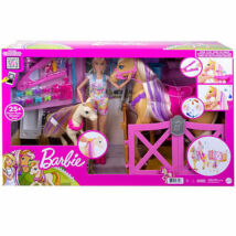 Barbie: Stílusvarázs lovarda játékszett