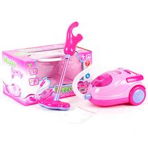 Elektromos pink porszívó fénnyel és hanggal