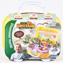 Nagy dinoszauruszos szett kofferben kiegészítőkkel