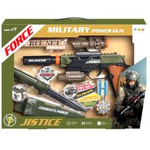 Military Force zöld katonai fegyver szett fénnyel és hanggal