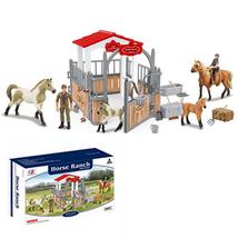 Horse Ranch prémium lovarda kiegészítő szett figurákkal, karámmal és kiegészítőkkel