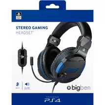 Stereo Gaming Headset V3 Fekete (PS4)