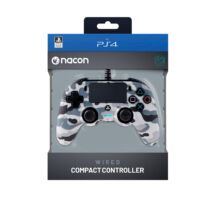 Nacon vezetékes kontroller szürke terepmintás színben (PS4)